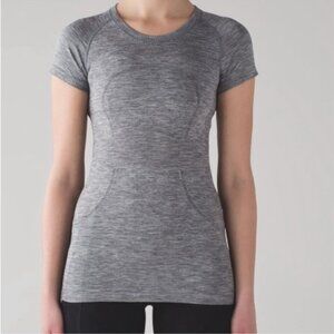 Lululemon Grey Swiftly Tech Tshirt Size 6 Activewear